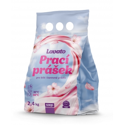 Prací prášek pro bílé i barevné prádlo 2,4 kg