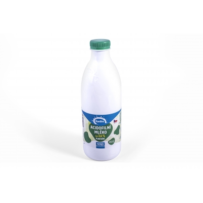 Acidofilní mléko plnotučné 3,6 % tuku